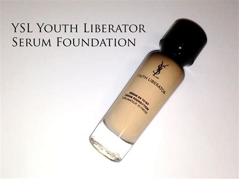 ysl forever youth liberator serum foundation|ysl foundation.